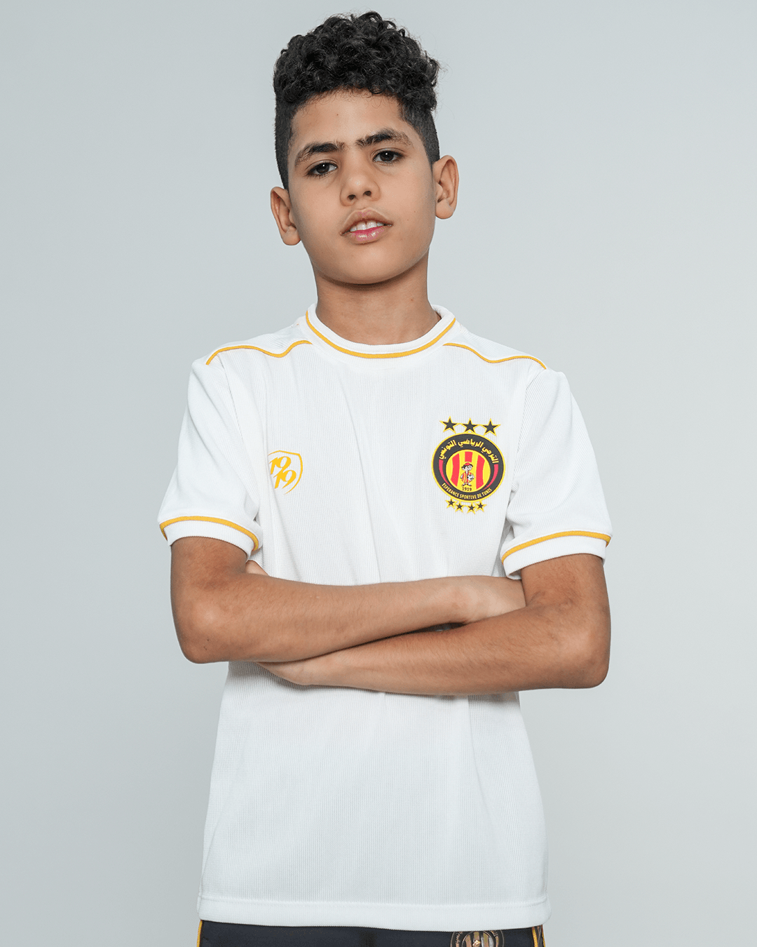 T-shirt Enfant Gold Lines 2025 – Espérance Sportive de Tunis