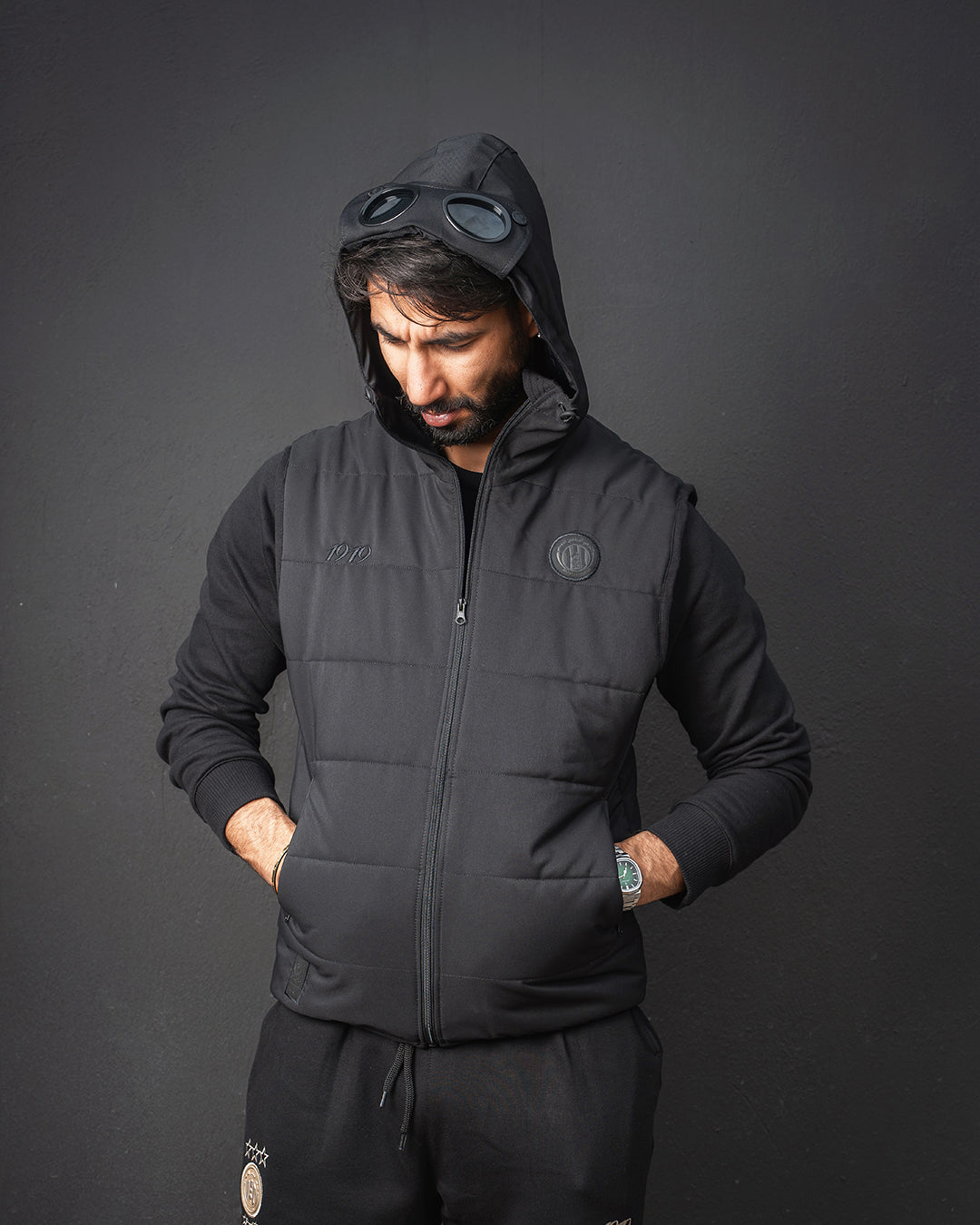Veste Matelassée à Capuche – Espérance Sportive de Tunis