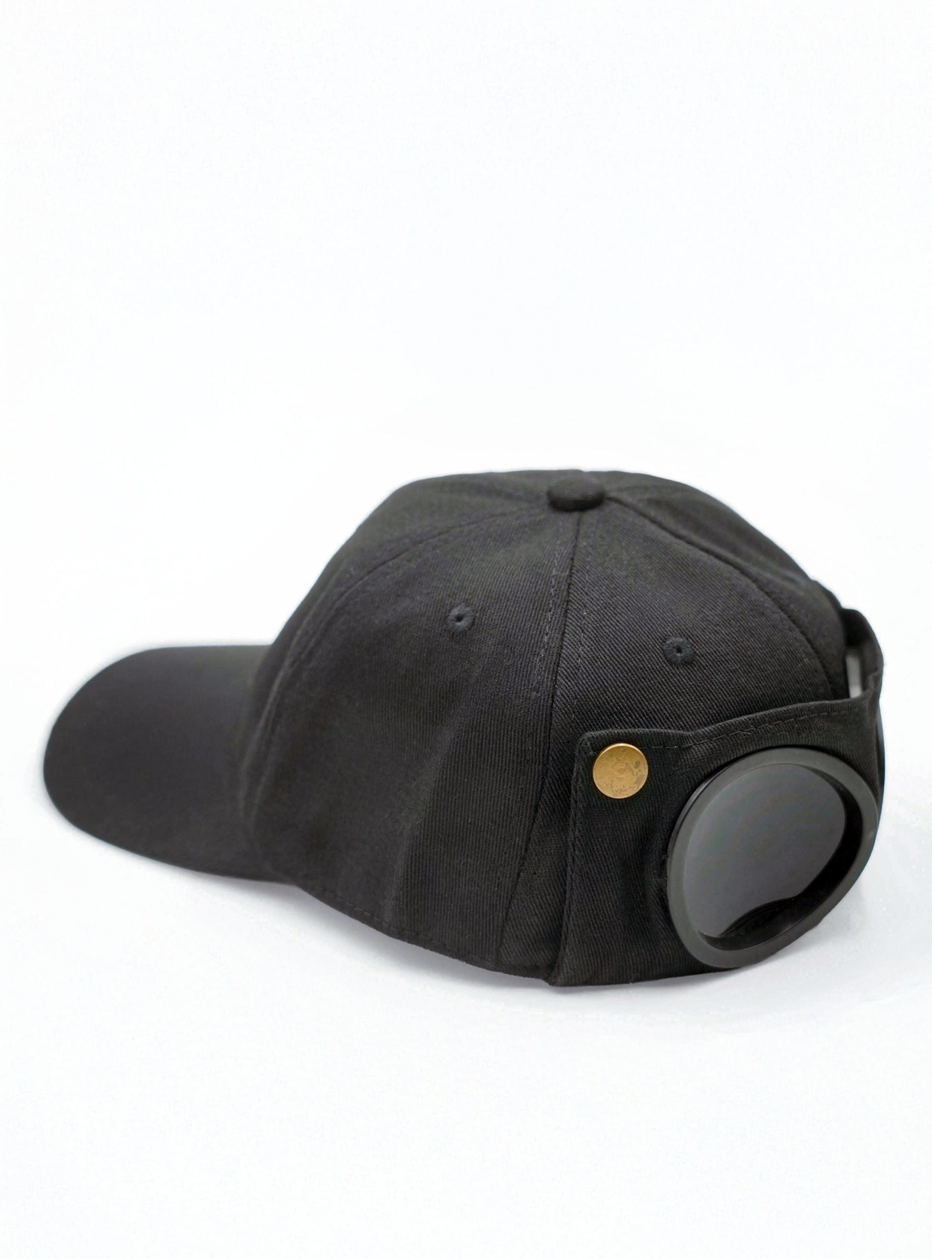 Casquette Curva-CPC Noire avec Lunettes Intégrées – Espérance Sportive de Tunis