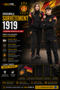 Ensemble Survêtement Espérance Sportive de Tunis 1919 – Veste & Pantalon Officiel