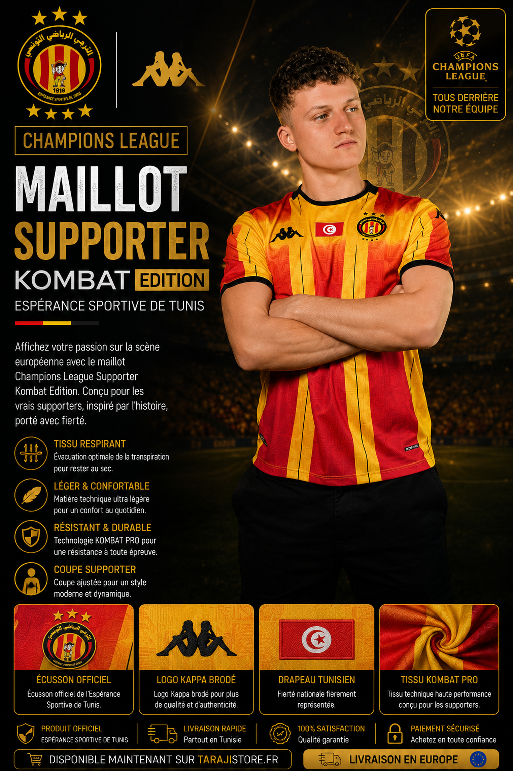 Champions League Supporter Kombat Edition – Rouge & Jaune