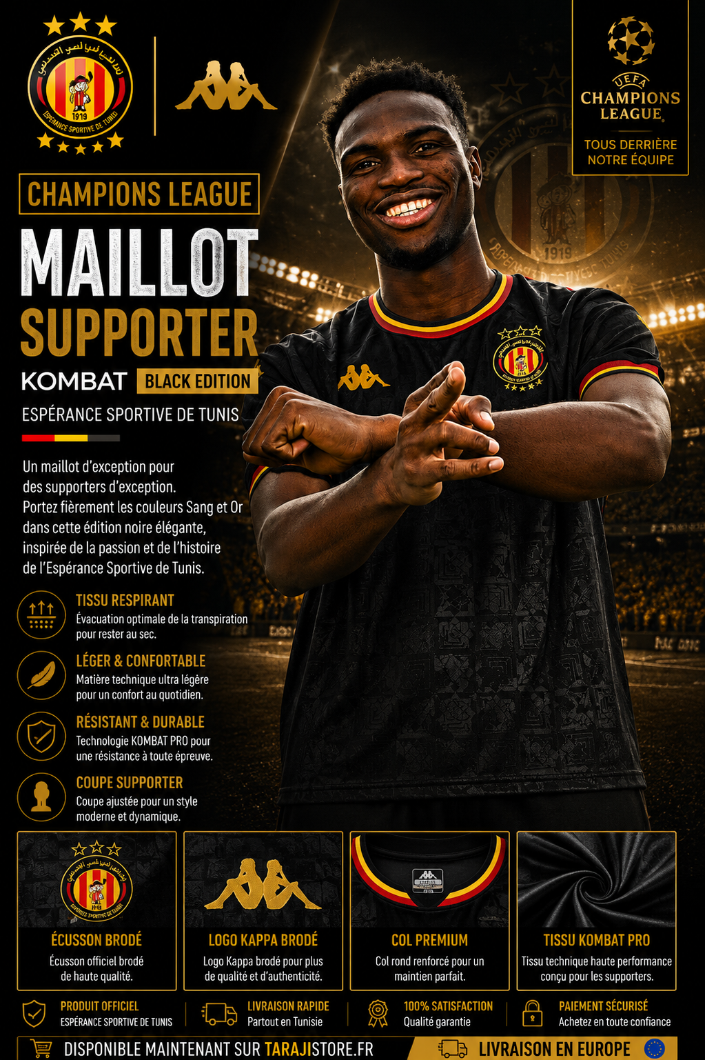 Champions League Supporter Black Edition